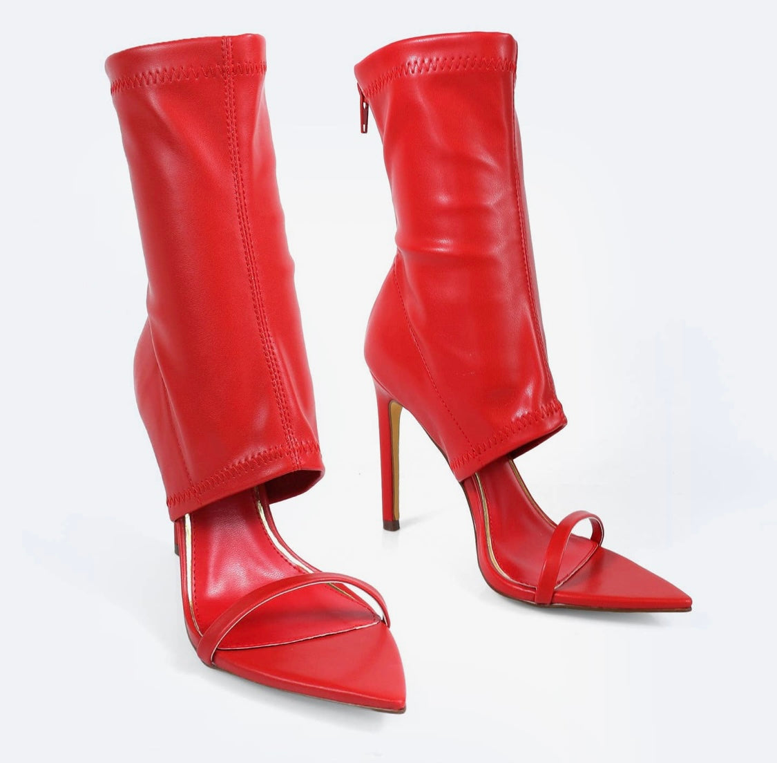 VALENTINA POINTY TOE ANKLE WARP HEEL